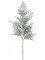 24-Pack Frosted Glitter Cedar Pine Sprays | 18-Inch | Holiday Foliage | Winter-Themed Crafting Supplies - 2024 Christmas Collection, Floral Home by Artificial Flowers